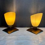 Van de Heg - Tafellamp (2) - Metaal, Glas - Designer