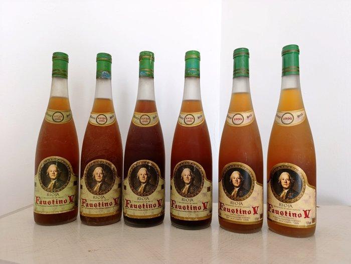1986, 1990, 1995 Bodegas Faustino Martinez, Faustino V -, Verzamelen, Wijnen