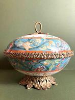 G&C Interiors - Pot (2) - Porselein, Brons - Exclusieve