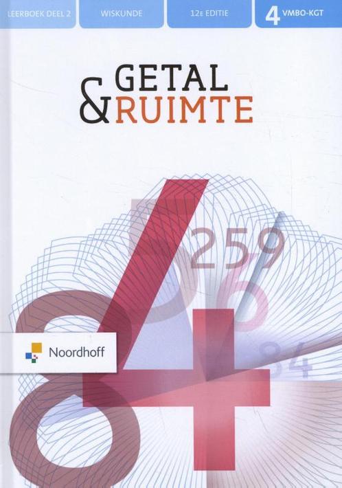 Getal  Ruimte vmbo kgt 4 leerboek deel 2 9789001893279, Boeken, Studieboeken en Cursussen, Zo goed als nieuw, Verzenden
