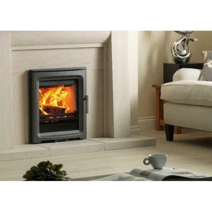 Houtkachel C&J (inzet) PureVision-PV5i-2 - 5kW, Huis en Inrichting, Kachels, Verzenden