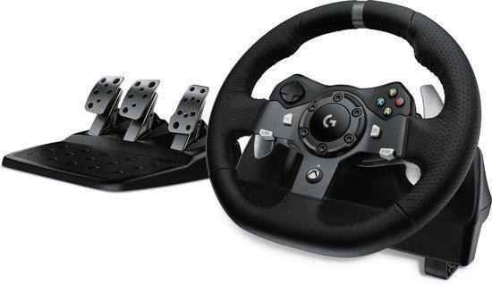 Logitech G920 Stuur - Xbox One + PC Xbox One Morgen in huis!, Spelcomputers en Games, Spelcomputers | Xbox | Accessoires, Zo goed als nieuw
