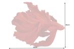 Design decoratief figuur vechtende vis CROWNTAIL 35cm rood, Huis en Inrichting, Woonaccessoires | Vazen, Nieuw, Ophalen of Verzenden