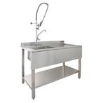 KuKoo Commerciële Keuken Gootsteen Pre-Spoelen Mixer Kraan,, Verzenden, Nieuw