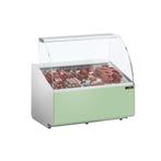 GGM Gastro | Koelvitrine - 1000mm - Lichtgroen voorpaneel |, Verzenden, Nieuw in verpakking, Decoratie
