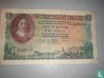 Zuid-Afrika 5 Pounds - 1958, Verzenden, Overige landen, Los biljet