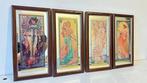 (After) Alphons Mucha - As 4 estações FORMATO EXCLUSIVO RARO