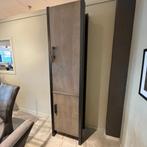 Colum smalle kast - Weber Huiscollectie, Eikenhout, Nieuw, Industrieel, 50 tot 100 cm