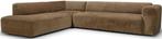 Annie 3-Zits + Chaise Lounge Goud Beige Rechts/Links, Ophalen of Verzenden, Nieuw