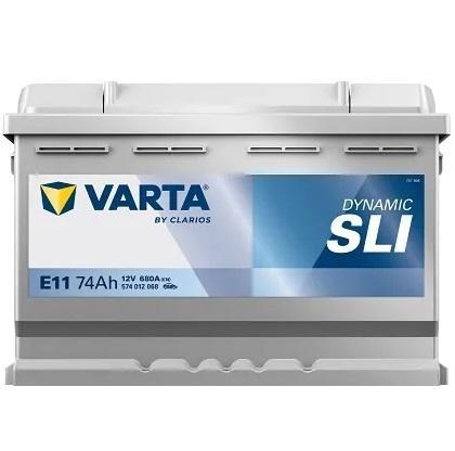 Varta Auto accu 12 volt 74 Ah SLI Dynamic type E11, Auto-onderdelen, Accu's en Toebehoren, Nieuw, Ophalen of Verzenden