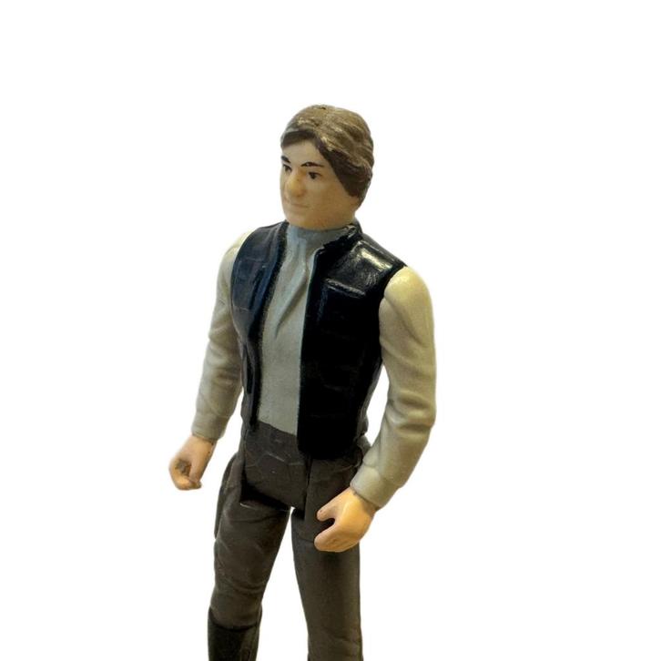 Vintage Star Wars - Han Solo in Trenchcoat, Verzamelen, Star Wars, Actiefiguurtje, Zo goed als nieuw, Verzenden