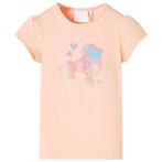 vidaXL Kindershirt 104 lichtoranje, Verzenden, Nieuw