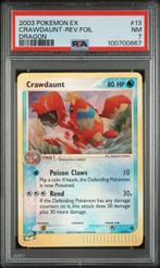The Pokémon Company - 13 Card - Crawdaunt Rev Holo PSA 7 x 2, Nieuw