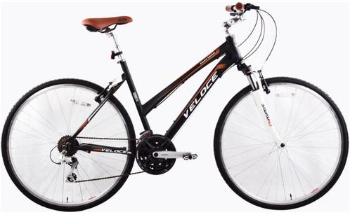 FASTLANE FITNESS BIKE 28 INCH LADY 40 24 SPEED VB BLACK, Fietsen en Brommers, Fietsen | Racefietsen, Nieuw, Verzenden