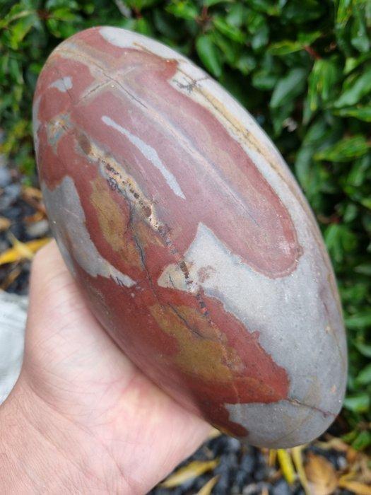Unique XXL Shiva Lingam, 21 x 10,5 cm- 2.98 kg, Antiek en Kunst, Kunst | Niet-Westerse kunst