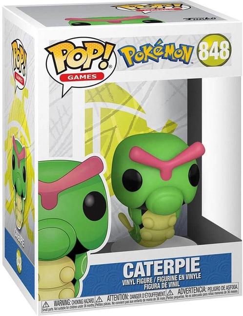 Funko Pop! - Pokemon Caterpie #848 | Funko - Hobby Artikelen, Verzamelen, Poppetjes en Figuurtjes, Nieuw, Verzenden