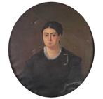 Italiaanse school (XIX) - Ritratto di donna, Antiek en Kunst, Kunst | Schilderijen | Klassiek