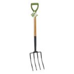 Spitvork | Kinzo | 105 cm (4 tanden, D-handgreep), Tuin en Terras, Hand-tuingereedschap, Verzenden, Nieuw, Kinzo
