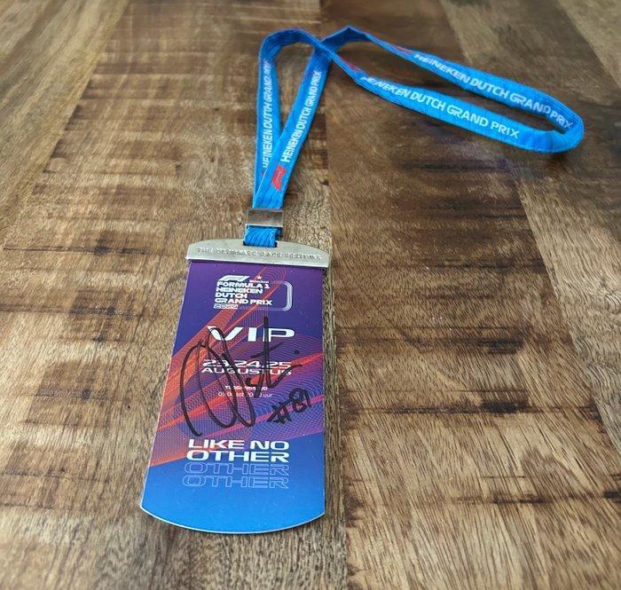 Mclaren - Formule 1 - Oscar Piastri - 2024 - Paddock pass, Verzamelen, Automerken, Motoren en Formule 1