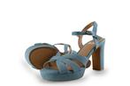 Manfield sandalen in maat 42 Blauw | 25% korting, Kleding | Dames, Schoenen, Sandalen of Muiltjes, Zo goed als nieuw, Manfield