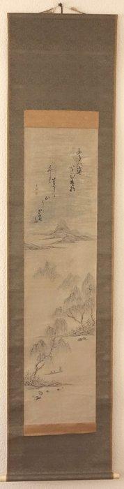 Sansui - Ike Gyokuran (1727–1784) - Japan - Edo Periode, Antiek en Kunst, Antiek | Overige Antiek