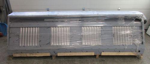 RVS Afzuigkap met 4 filters, wandmodel, B260 x D70 x H54cm,, Zakelijke goederen, Horeca | Keukenapparatuur, Gebruikt
