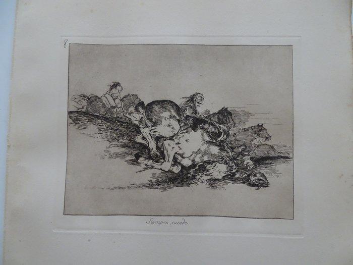 Francisco de Goya (1746-1828), (daprès) - Siempre sucede,, Antiek en Kunst, Antiek | Overige Antiek