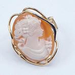 Zilver, Verguld - Ring - CAMMEO INCISO, Nieuw