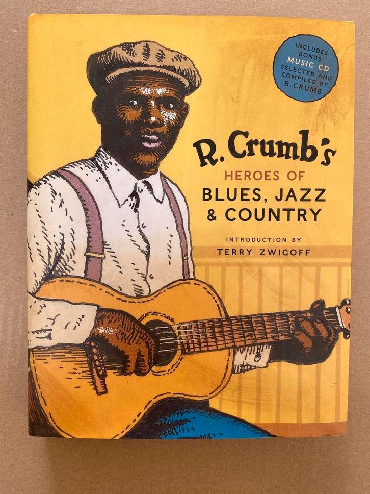 Tekeningen Robert Crumb - Blues - Jazz and Country NIEUW, Boeken, Muziek, Zo goed als nieuw, Genre of Stijl, Ophalen of Verzenden