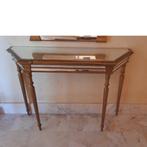 Wandtafel (2) - Hout, spiegels - console en spiegel