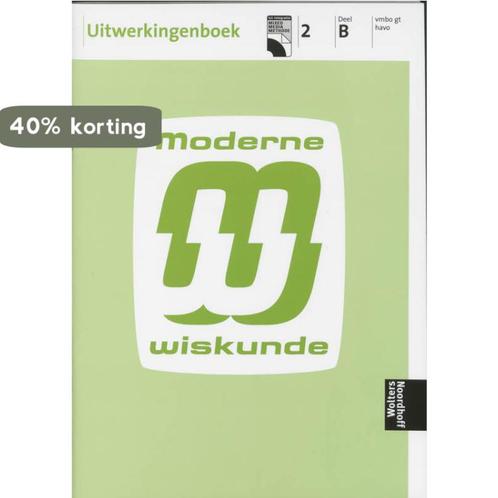 Uitwerkingen 2b vmbo gt havo Moderne wiskunde 9789001604622, Boeken, Schoolboeken, Gelezen, Verzenden