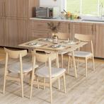 TRUUSK Opklapbare Eettafel Keukentafel Voor 2-4 Personen Van, Huis en Inrichting, Tafels | Eettafels, Verzenden, Nieuw