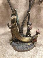 Beeld, Orientali - 40 cm - Brons, Metaal, Antiek en Kunst