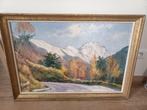 Etienne Albrieux (1891-1962) - En automne devant le grand, Antiek en Kunst