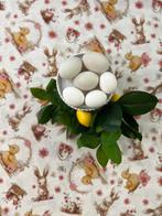 Heerlijk tafellaken voor grote tafels. Konijntjes en eieren
