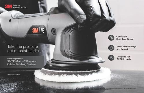 3M 34102E Perfect-It Excentrische polijstmachine met 15 mm u, Doe-het-zelf en Verbouw, Schildersmaterialen, Nieuw, Ophalen of Verzenden