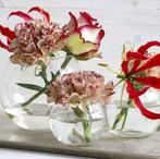 Glas Bal Pot Waxine h.10 cm d.12 cm per stuk, Ophalen of Verzenden, Nieuw