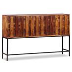 Massief Houten Dressoir | 120cm | Tweedekansje -57%, 100 tot 150 cm, Nieuw, Ophalen of Verzenden, 25 tot 50 cm
