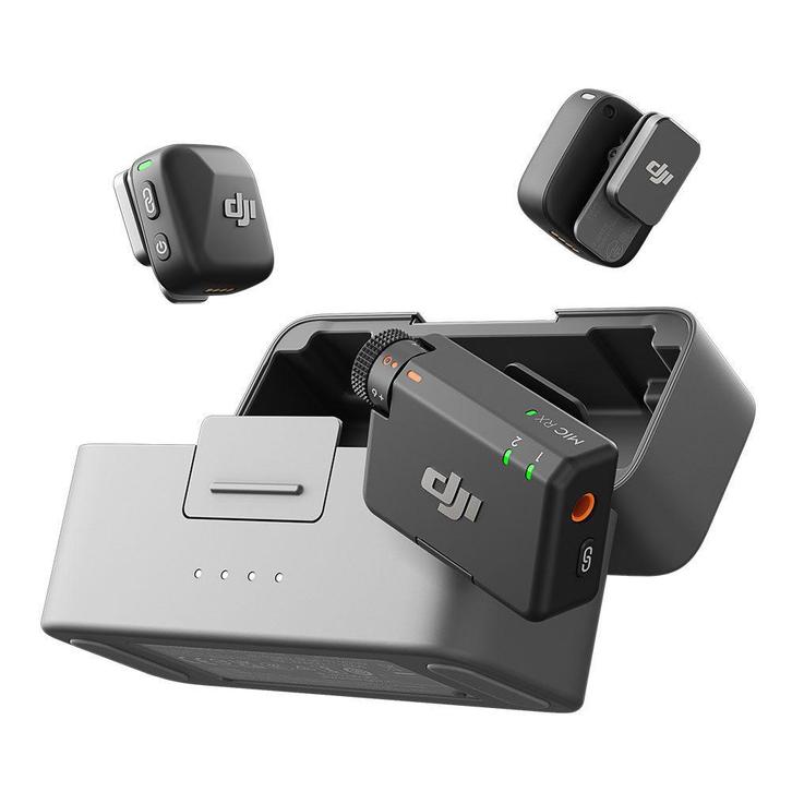 DJI Mic Mini - 2 TX + 1 RX + Charging Case, Muziek en Instrumenten, Microfoons, Overige typen, Nieuw, Ophalen of Verzenden