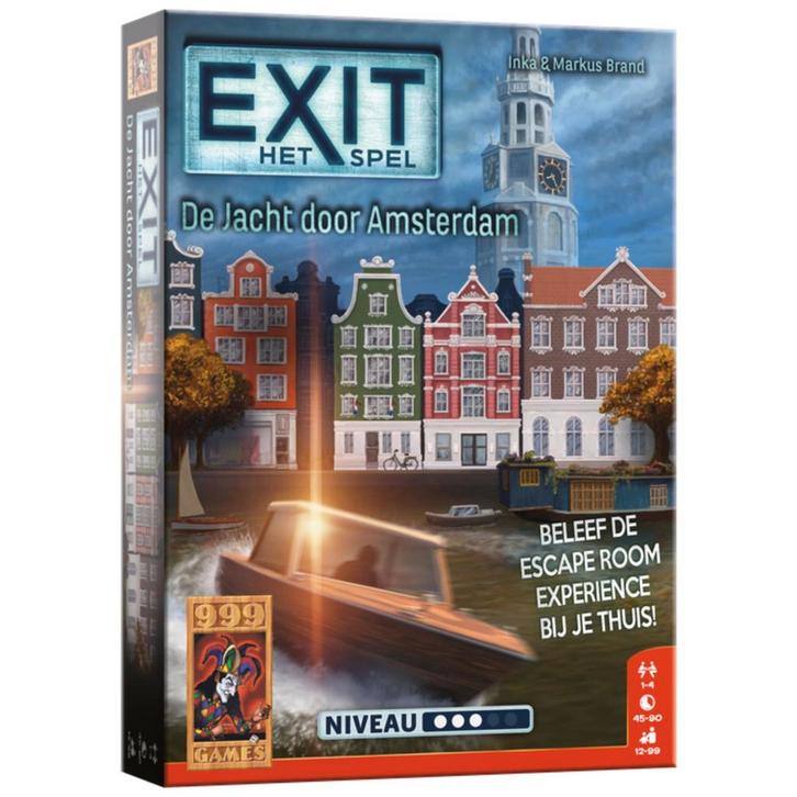 999 Games EXIT De Jacht door Amster van €16,99 voor €13,59, Kinderen en Baby's, Speelgoed | Overig, Ophalen of Verzenden