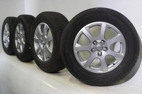 Audi Q5 8R 17 inch velgen Continental Winterbanden Origineel, Auto-onderdelen, Banden en Velgen, Velg(en), Gebruikt, 17 inch, Winterbanden