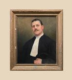 Henri Loubat (1855-1926) - Portrait de magistrat, Antiek en Kunst, Kunst | Schilderijen | Klassiek