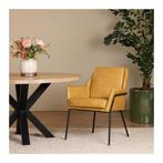 Leren eetkamerstoel Mix, Huis en Inrichting, Stoelen, Ophalen of Verzenden, Nieuw, Leer, Bohemian, Industrieel, Modern, Scandinavisch