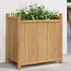 vidaXL Plantenbak 50x30x50 cm bamboe, Verzenden, Nieuw, Hout