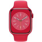Apple Watch Series 8 41mm Rood Rood met GARANTIE & verzen..., Telecommunicatie, Mobiele telefoons | Apple iPhone, Ophalen of Verzenden