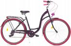 Hippe meisjesfiets 26 inch - zwart-roze design - 7 versne..., Fietsen en Brommers, Ophalen of Verzenden, Nieuw, 26 inch of meer