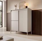 Dressoir - Zwart of Beige - Hotelchique kast 104/153/187cm, Huis en Inrichting, Kasten | Dressoirs, Overige materialen, 100 tot 150 cm