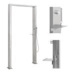 Dubbele Tuindouche Buitendouche Terrasdouche 2x RVS