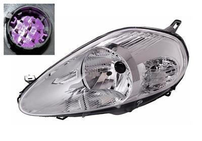 Fiat Grande Punto 2008-2012 Koplamp Links (Koplampen), Auto-onderdelen, Verlichting, Nieuw, Verzenden