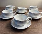 Ontbijtservies - Porselein - Zes KLM Business Class